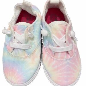 Blowfish Malibu Rainbow  Tie-Dye Kids Shoes girls sneakers- toddler 9 - NWOT